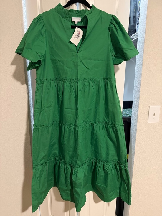 Sugarlips Dresses & Skirts - 🇺🇸🎉Green Tiered Summer Dress